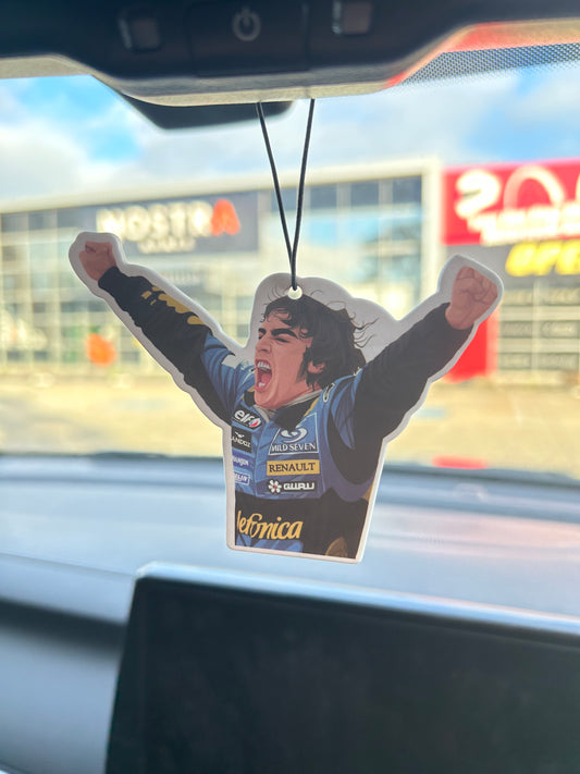 F1 Alonso Renault Air Freshener