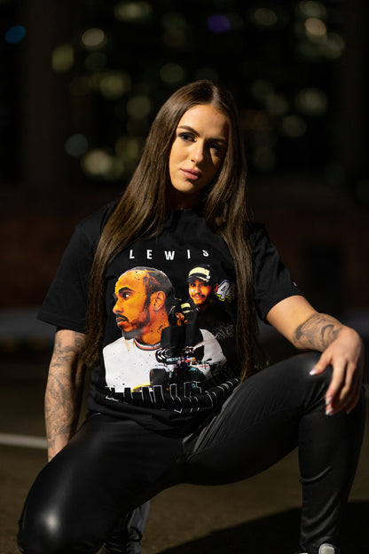 F1 Lewis Hamilton Heavy Vintage Tee
