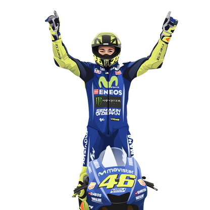 MotoGP Valentino Rossi Yamaha Air Freshener