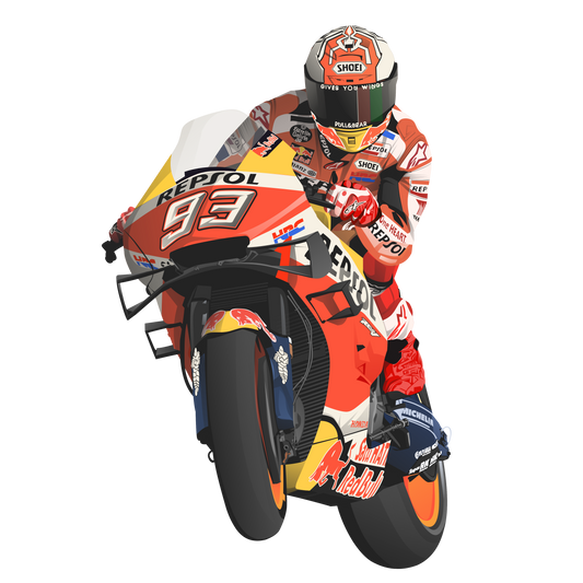 MotoGP Marc Marquez Air Freshener