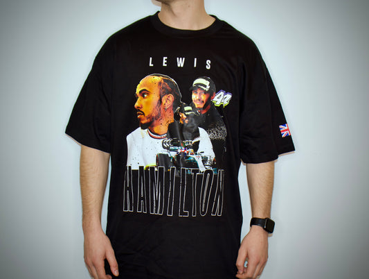 F1 Lewis Hamilton Heavy Vintage Tee