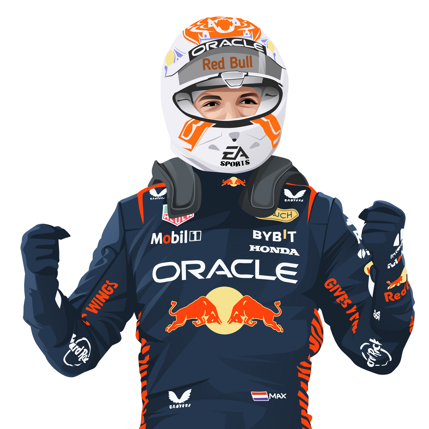 F1 Verstappen Air Freshener