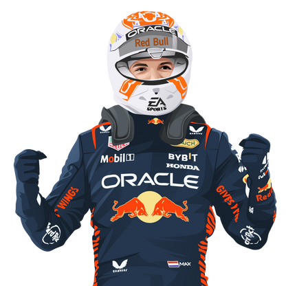 F1 Verstappen Air Freshener