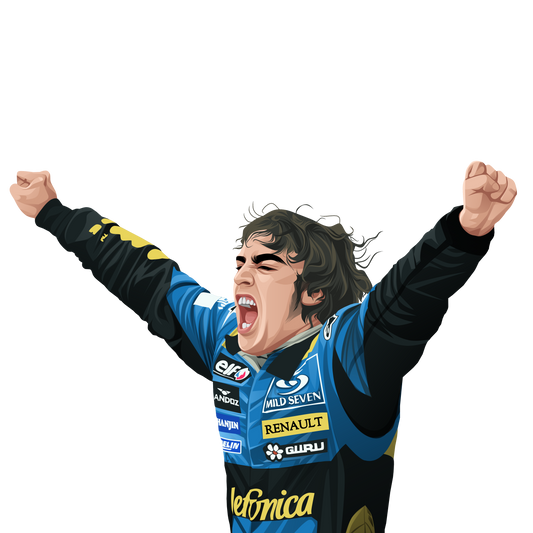 F1 Alonso Renault Air Freshener