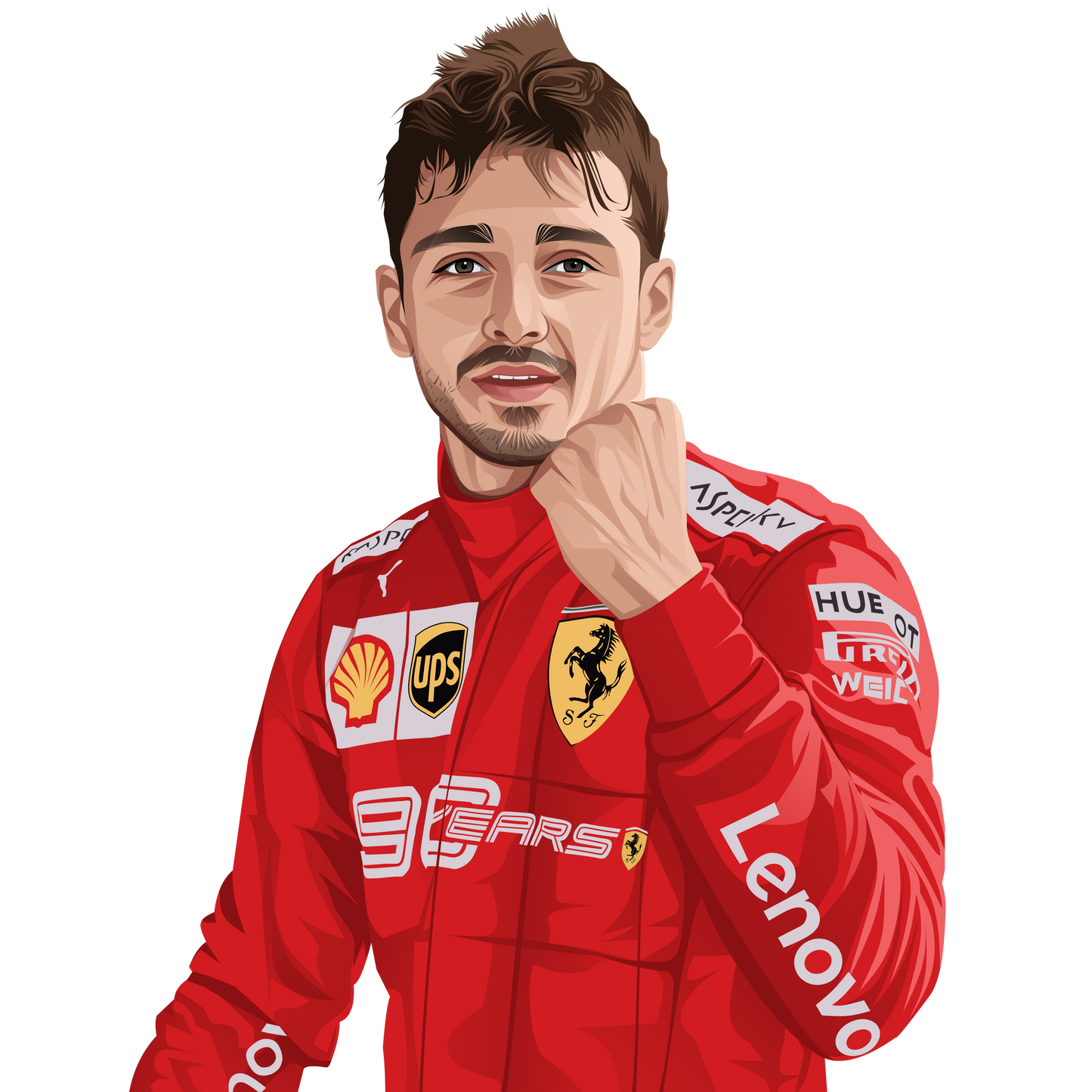 F1 Charles Leclerc Air Freshener