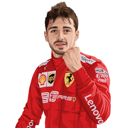 F1 Charles Leclerc Air Freshener