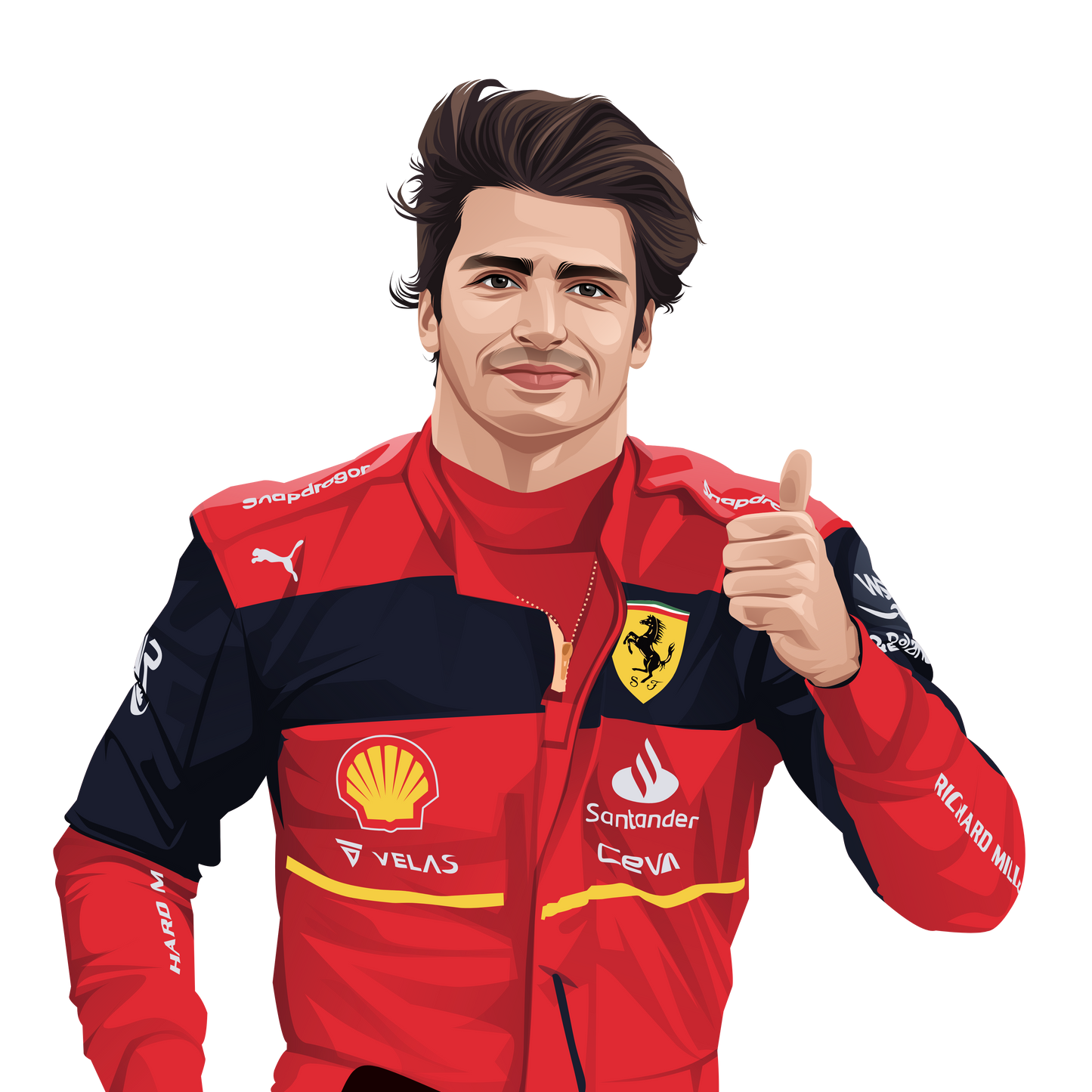 F1 Carlos Sainz Air Freshener