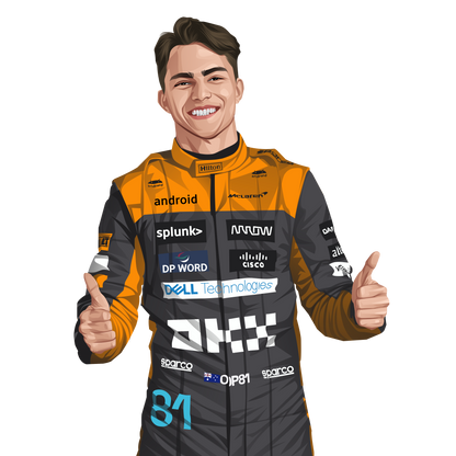 F1 Oscar Piastri Air Freshener