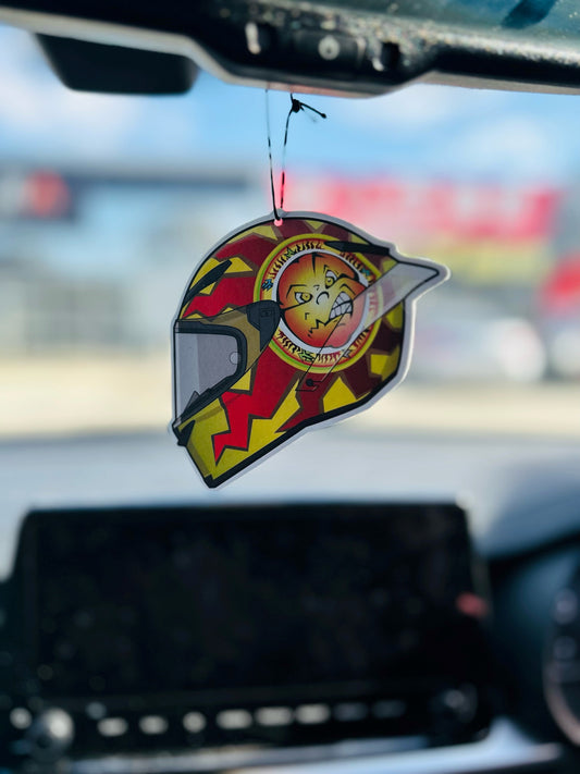 MotoGP Rossi Sun Helmet Cutout Air Freshener